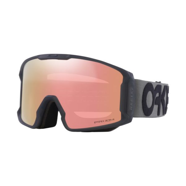 Oakley Line Miner L Snow Goggle Matte Forged Iron Prizm Rose Gold