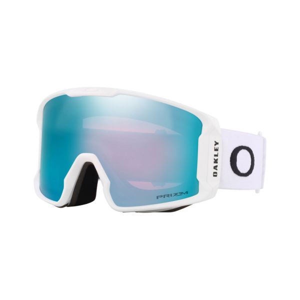 Oakley Line Miner L Snow Goggles Matte White Prizm Sapphire Iridium