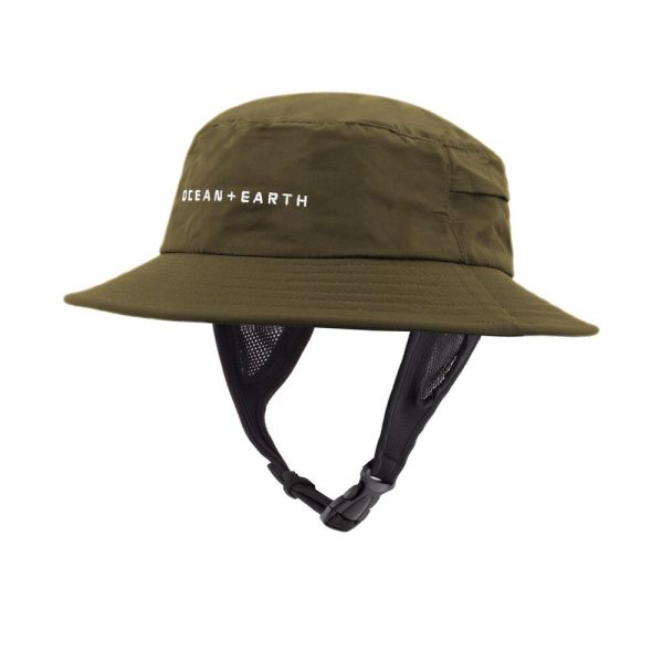 Ocean & Earth Bingin Soft Peak Surf Hat Olive