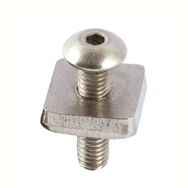Ocean & Earth Fin Key Screw and Plate