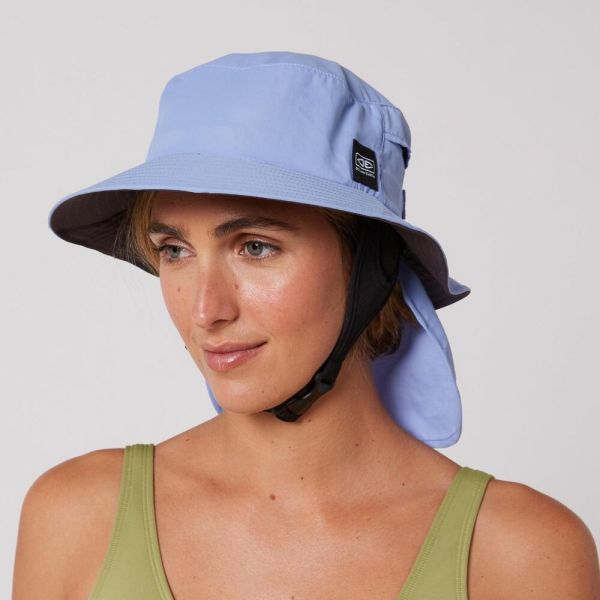 Ocean & Earth Indo Stiff Peak Surf Hat Blue