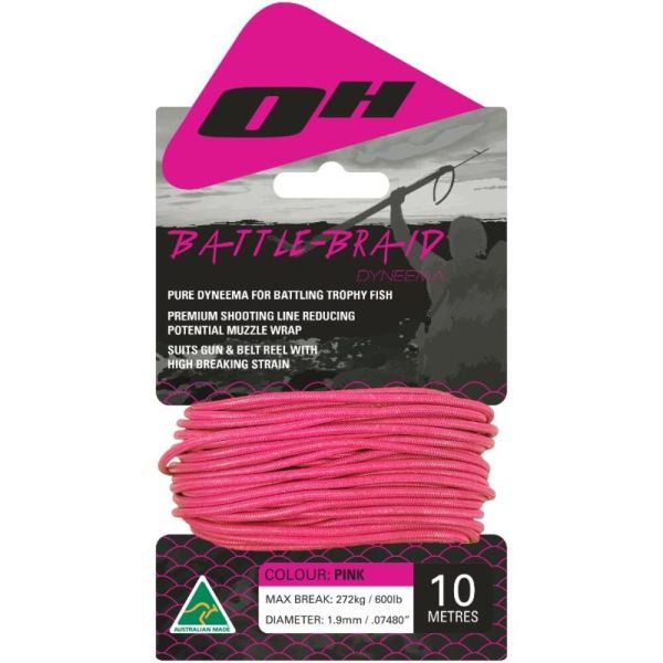 Ocean Hunter Battle Braid Pink 10m