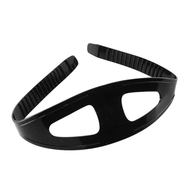 Ocean Pro Silicone Mask Strap Black