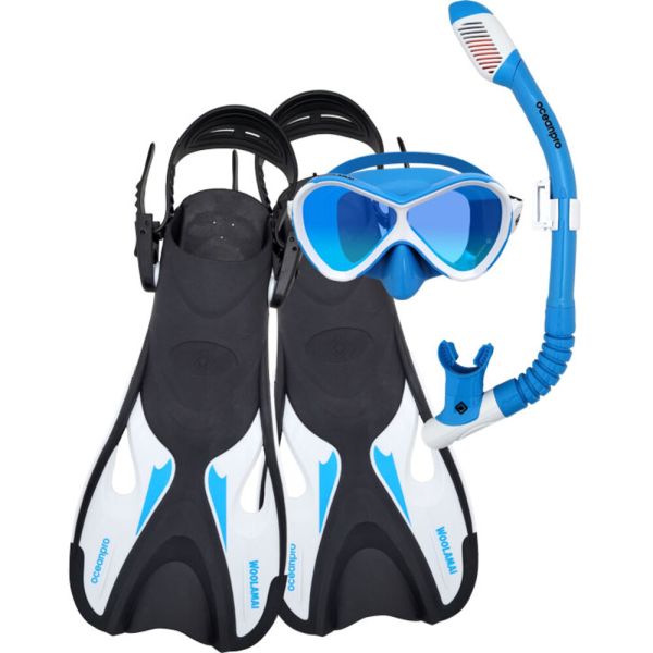 Ocean Pro Woolamai Junior MSF Set Ocean Blue 