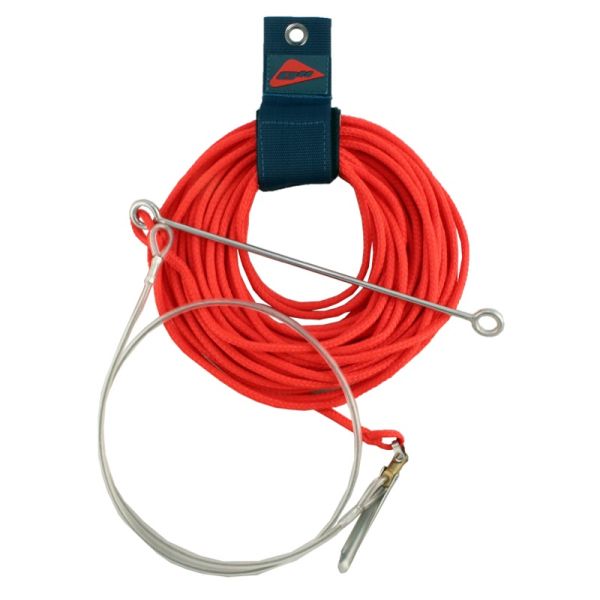 Ocean Hunter Foam Float Line with Needle and Stringer Red 15m
