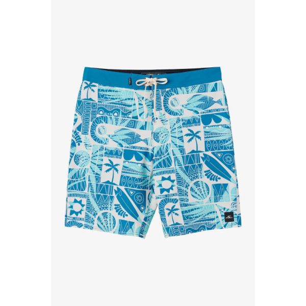 ONeill Boys Hyperfreak Mysto Boardshort Copen Blue