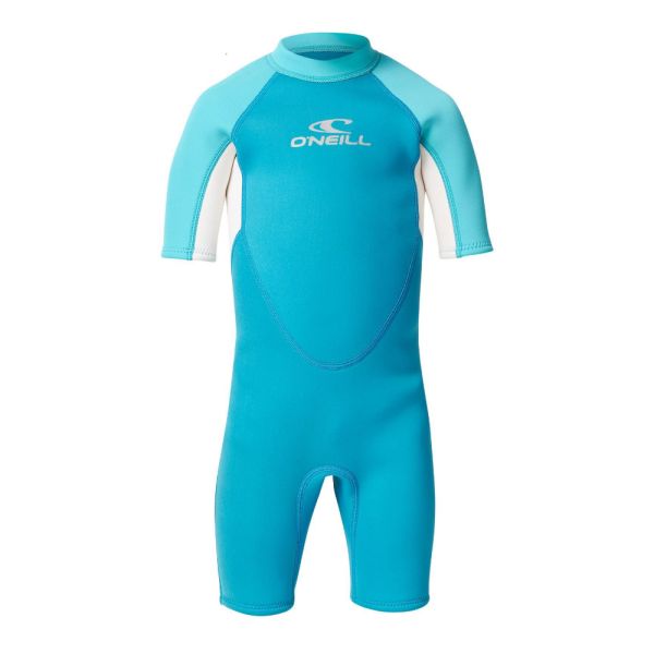 ONeill Boys Toddler Reactor Short Sleeve Springsuit Sea Blue