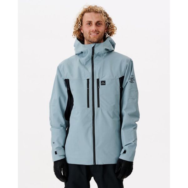 Rip Curl Back Country Snow Jacket Mineral Blue