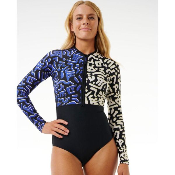 Rip Curl Search UPF 50 Womens Surfsuit Black