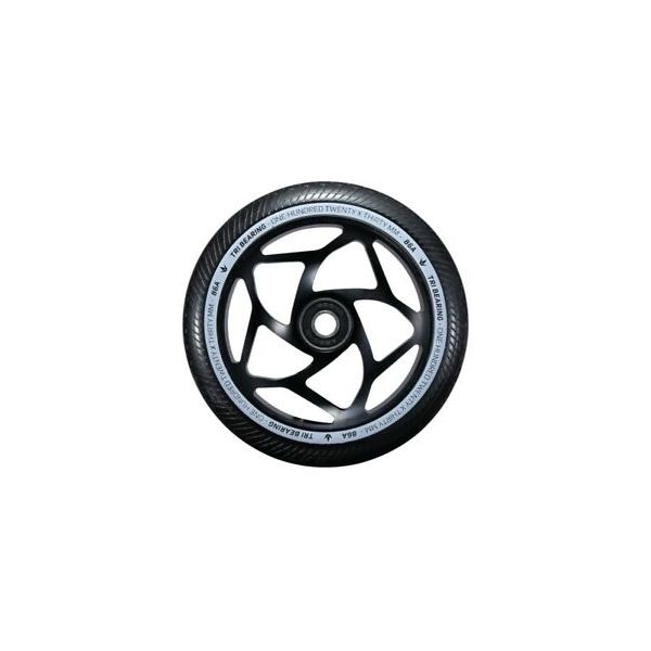 Envy Tri-Bearing Wheel 120mm x30mm Black/Black