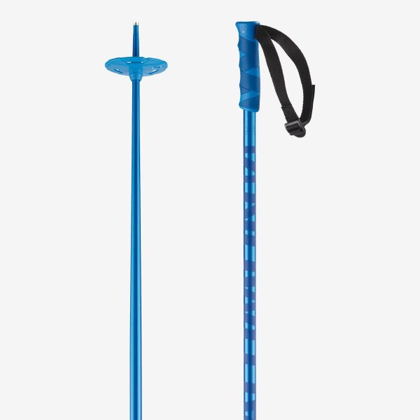 Salomon Hacker Ski Pole Blue