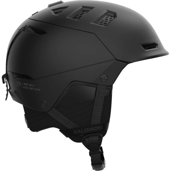 Salomon Husk Pro MIPS Snow Helmet Black