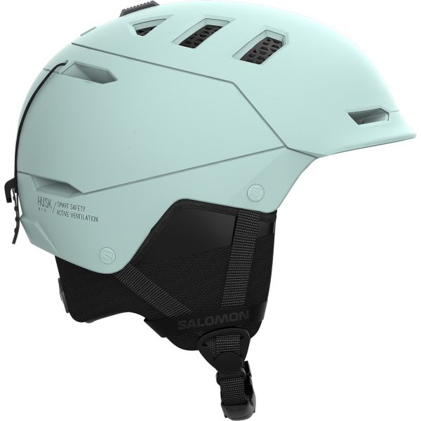 Salomon Husk Pro MIPS Snow Helmet White Moss
