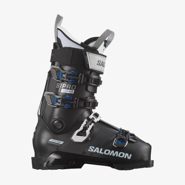 Salomon S Pro Alpha 120 EL Ski Boot 2024 Black White