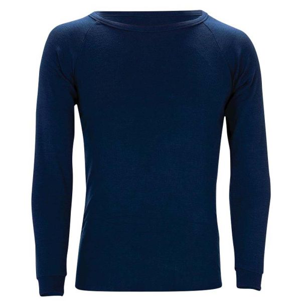 Sherpa Adult Polypro Long Sleeve Thermal Top Navy