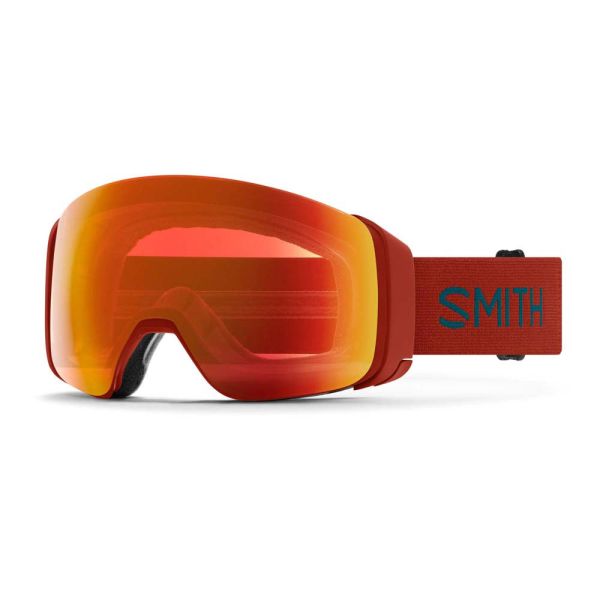 Smith 4D Mag Snow Goggle Terra Flow Everyday Red Blue Sensor