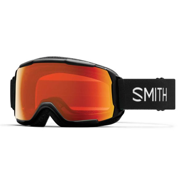 Smith Grom Snow Goggle Black Everyday Red