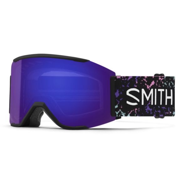 Smith Squad Mag Snow Goggle Black Study Hall Everyday Violet Blue Sensor