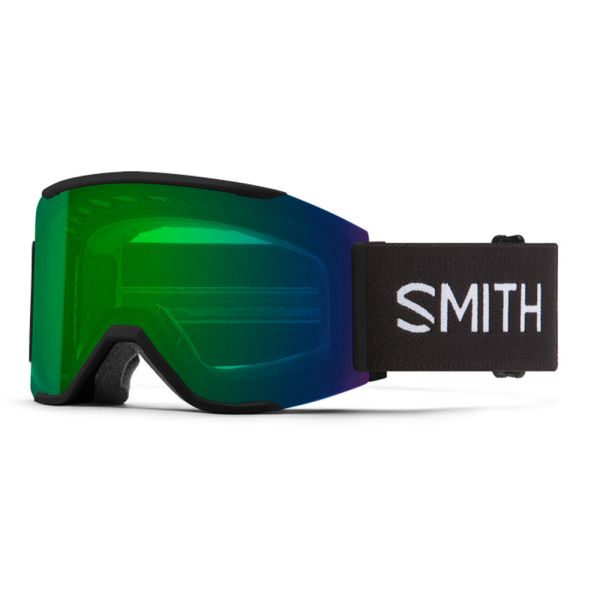 Smith Squad MAG Snow Goggles Black Everyday Green Blue Sensor
