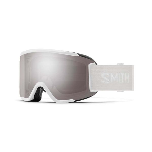 Smith Squad S Snow Goggle White Vapor Sun Platinum