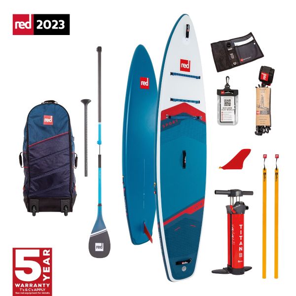 Red Paddle Co Sport 11ft0in SUP Hybrid Carbon Paddle 2023 Blue