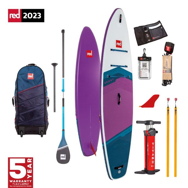Red Paddle Co Sport 11ft3in SUP Hybrid Carbon Paddle 2023 Purple