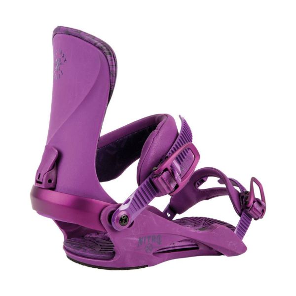 Nitro Cosmic Snowboard Binding 2022 Purple