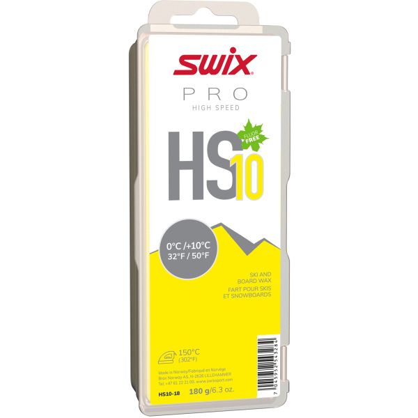 Swix Pro High Speed Wax Yellow 180g