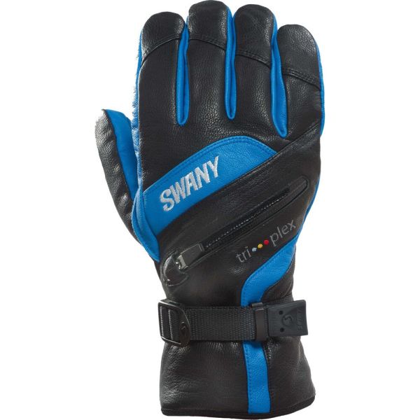 Swany X-Clusive Mens Gloves Black Blue 