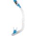 Cressi Minidry Snorkel Clear Blue