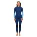 ONeill Reactor 2 Back Zip 3/2 Womens Steamer Navy