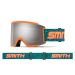 Smith Squad XL Snow Goggle Neon Wiggles Archive Sun Platinum Blue Sensor