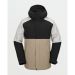 Volcom Brighton Full Zip Snow Jacket Chestnut Brown