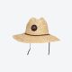 Ocean & Earth Mens Woody Raffia Cane Hat Natural
