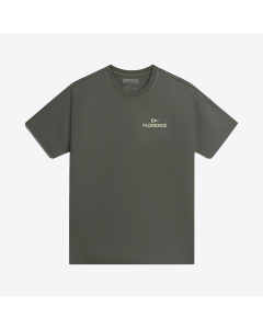 Florence Crew T-Shirt Moss Grey
