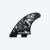 FCS II FT PC Tri Fins Black M